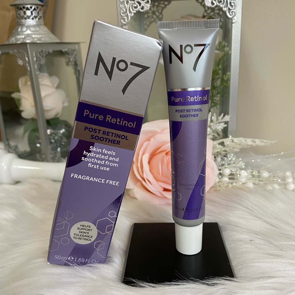 No7 Pure Retinol Post Retinol Soother Frag- Free, 1.69 fl. oz. - New -